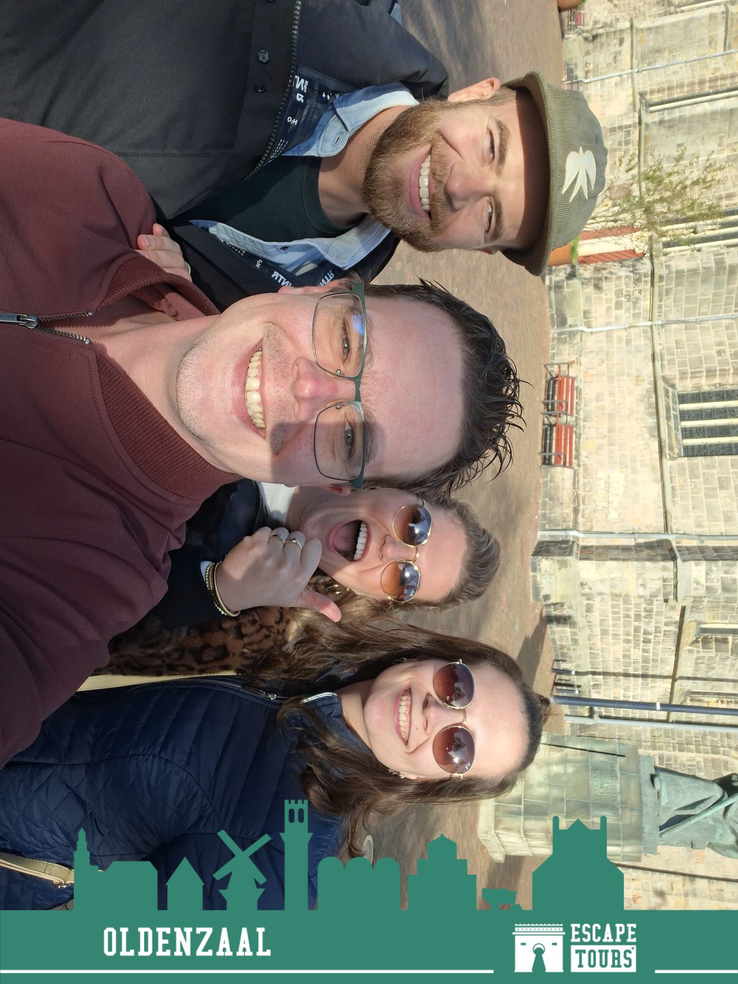 Teamfoto van De textielarbeiders