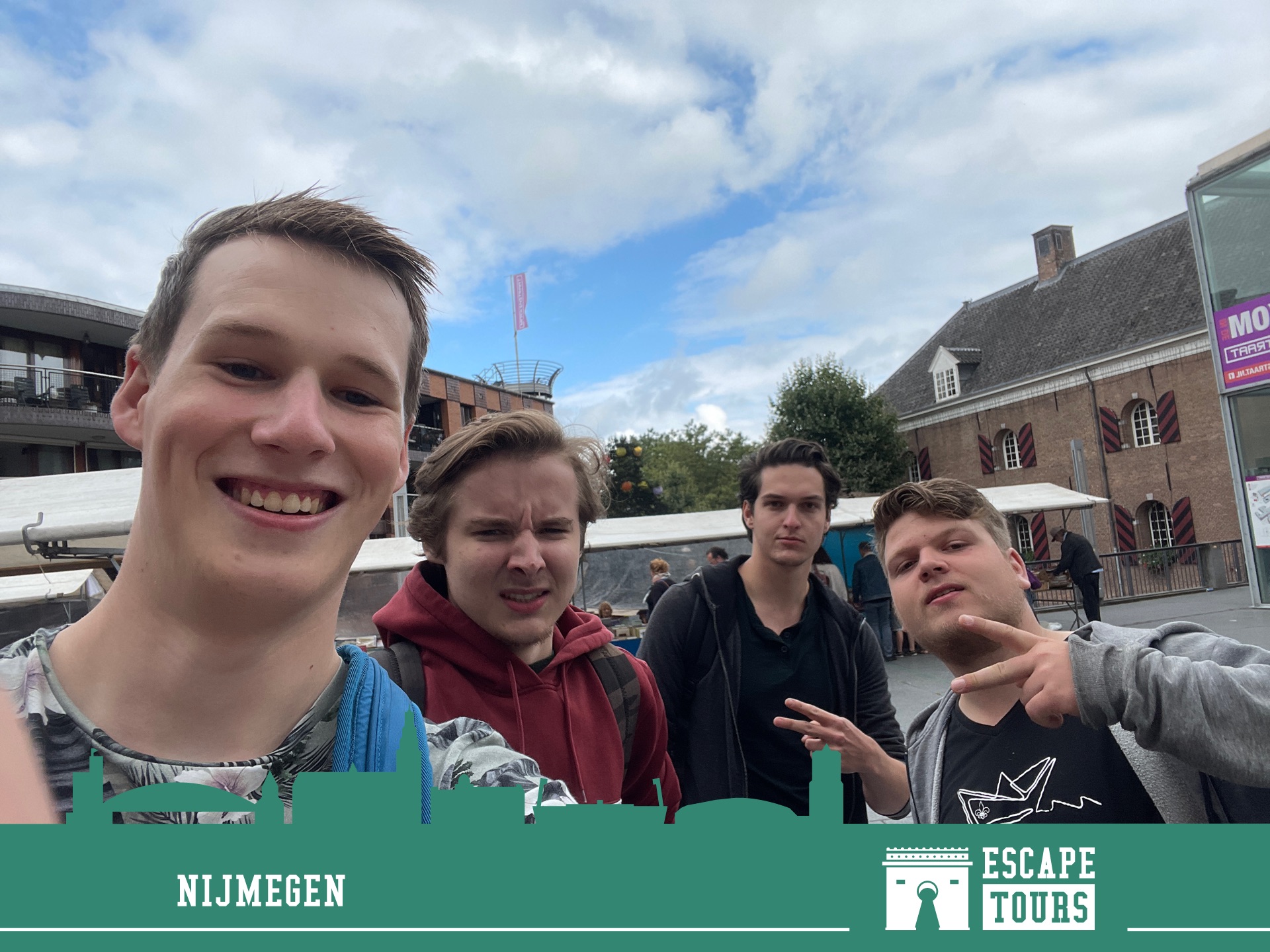 Teamfoto van Jordy