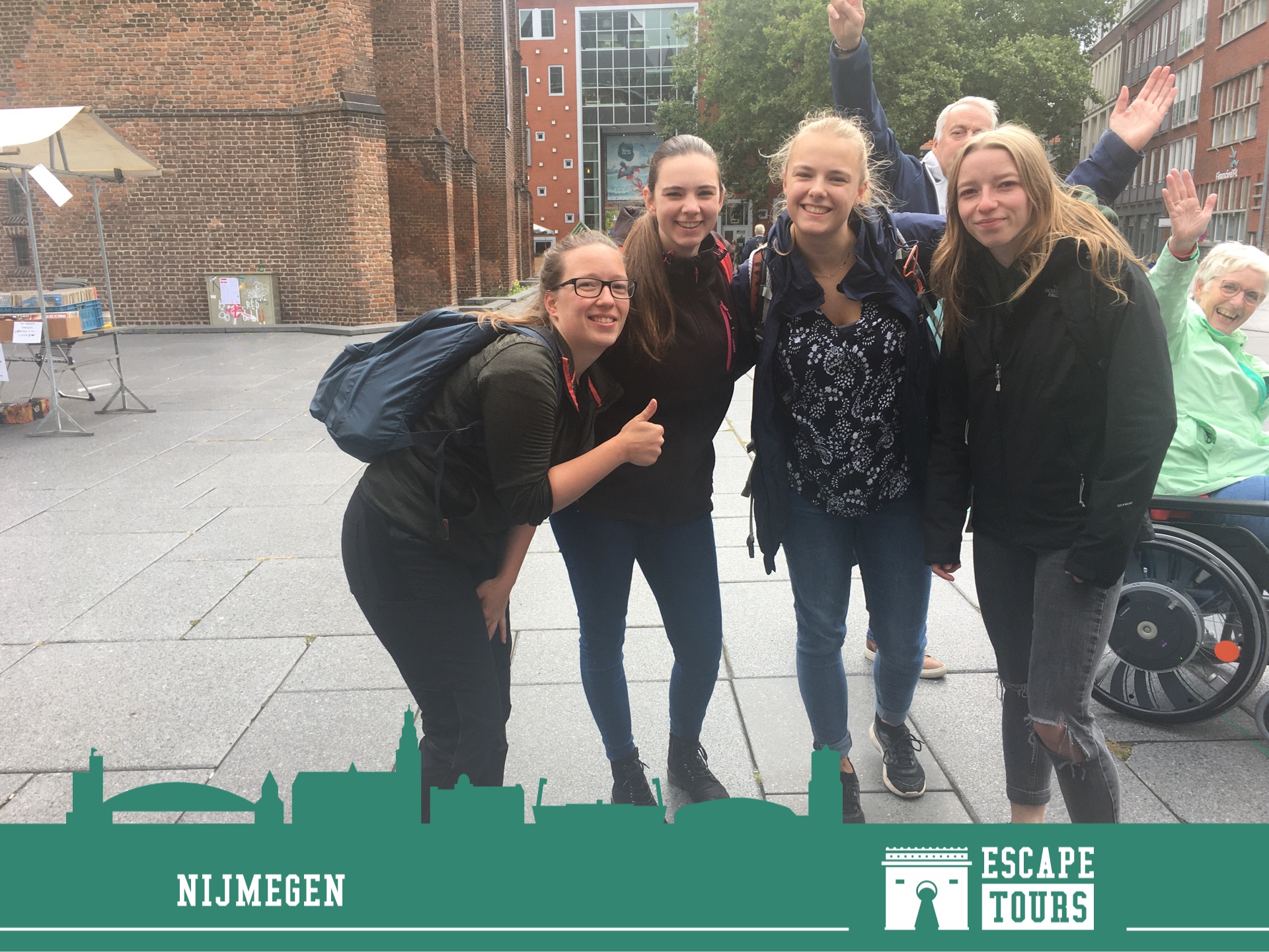 Teamfoto van De Gezusters van Nijmegen