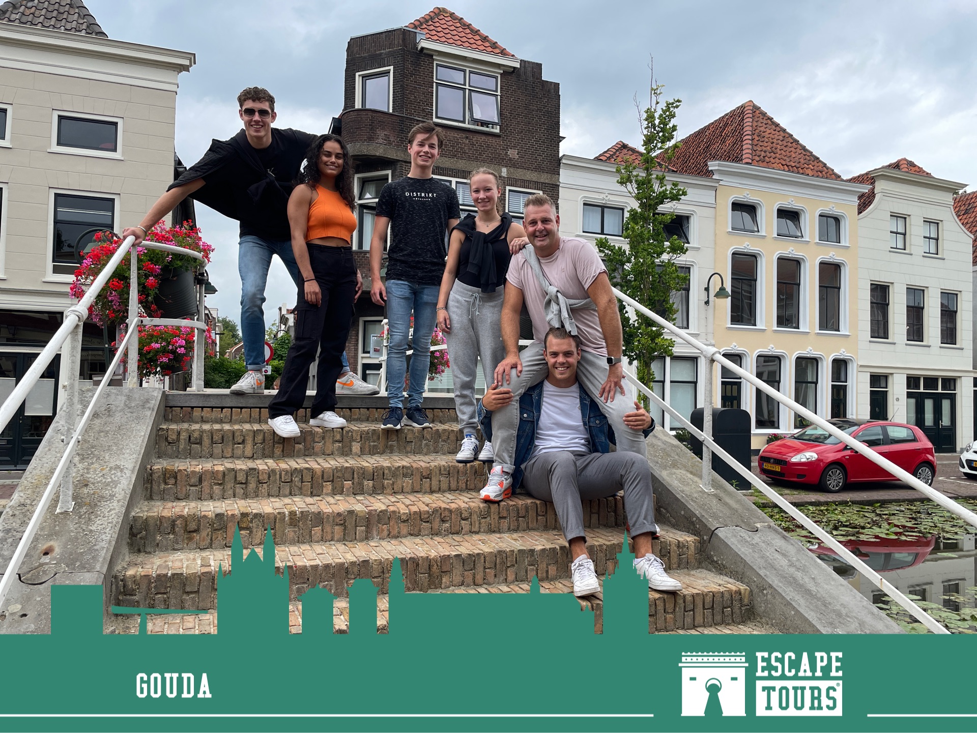 Teamfoto van De winnaars team NL