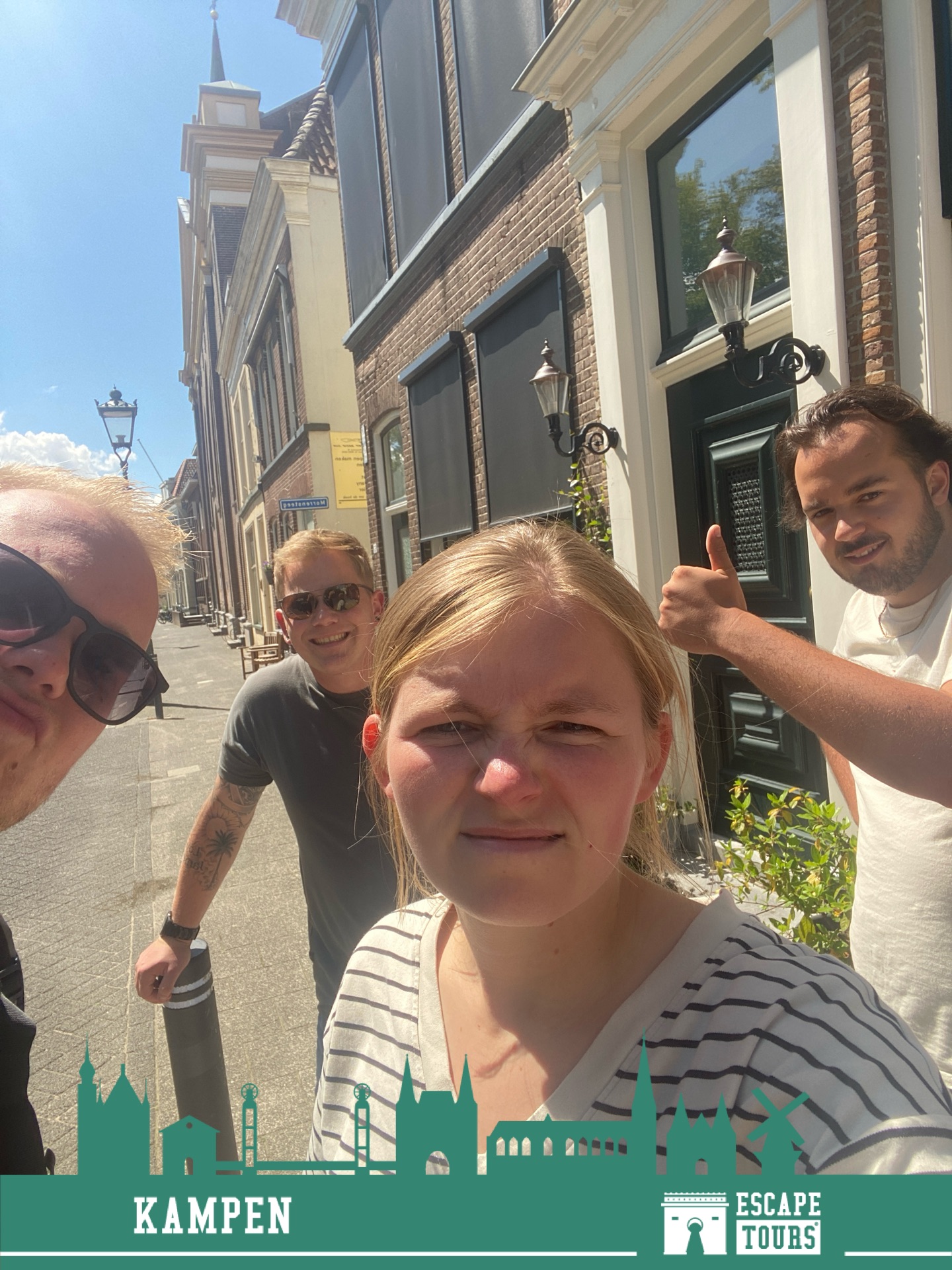Teamfoto van Bloedhondjes