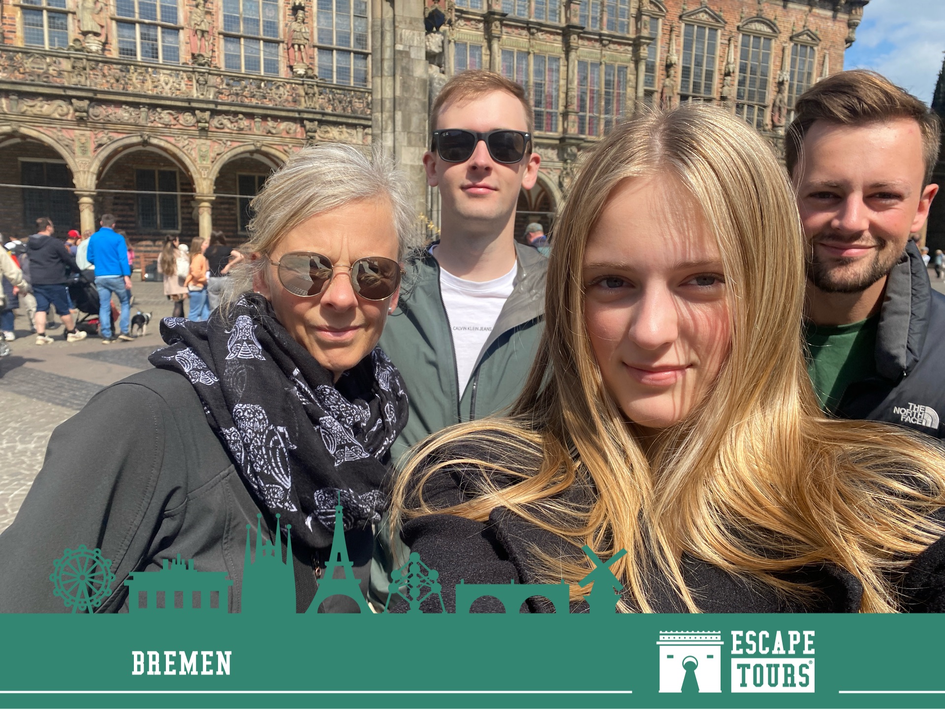 Teamfoto van Lupe und Brot