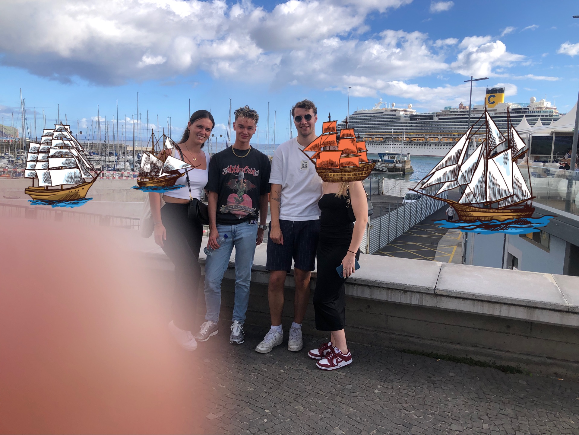 Teamfoto van Poncha