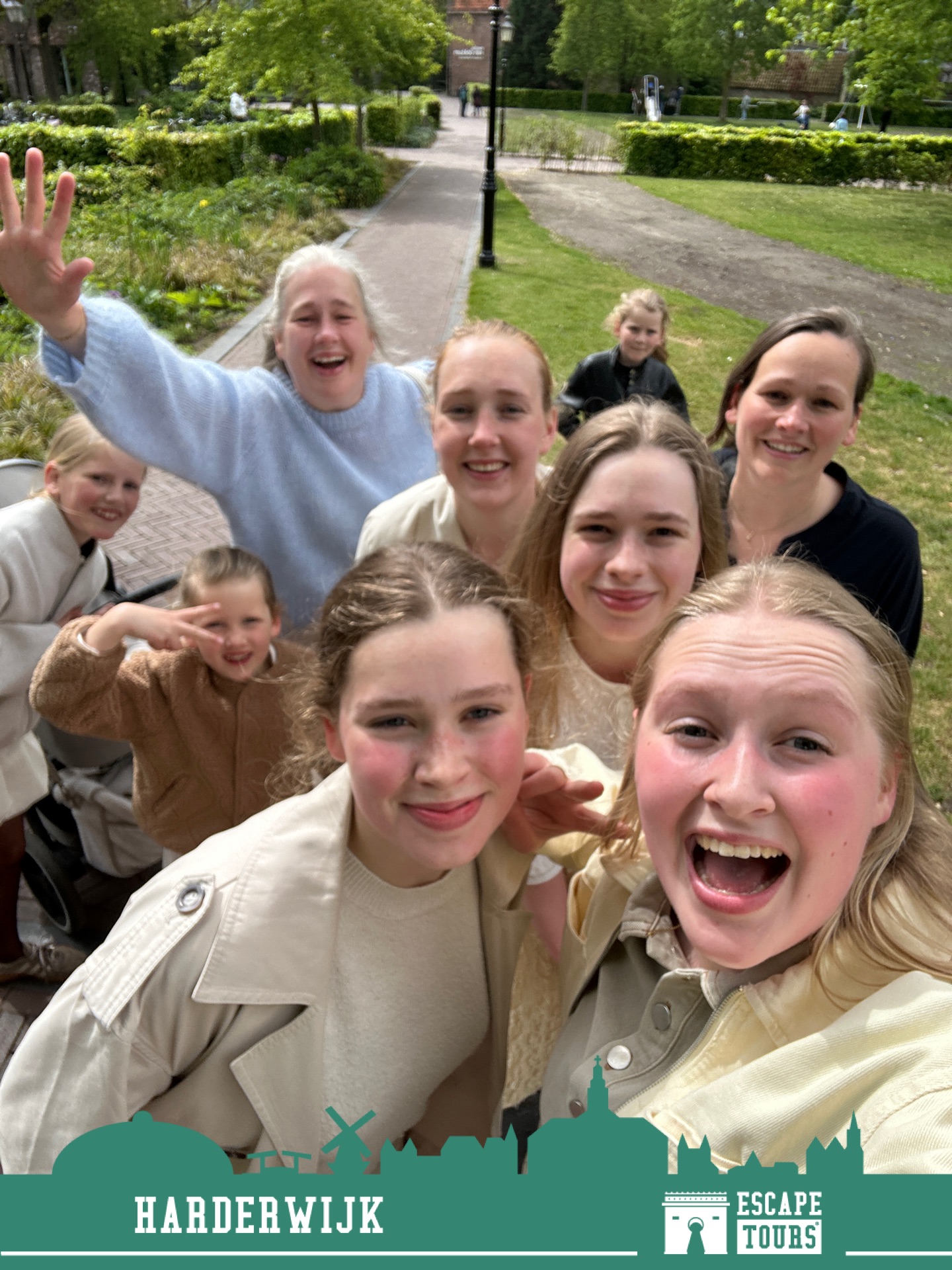 Teamfoto van Girlsss
