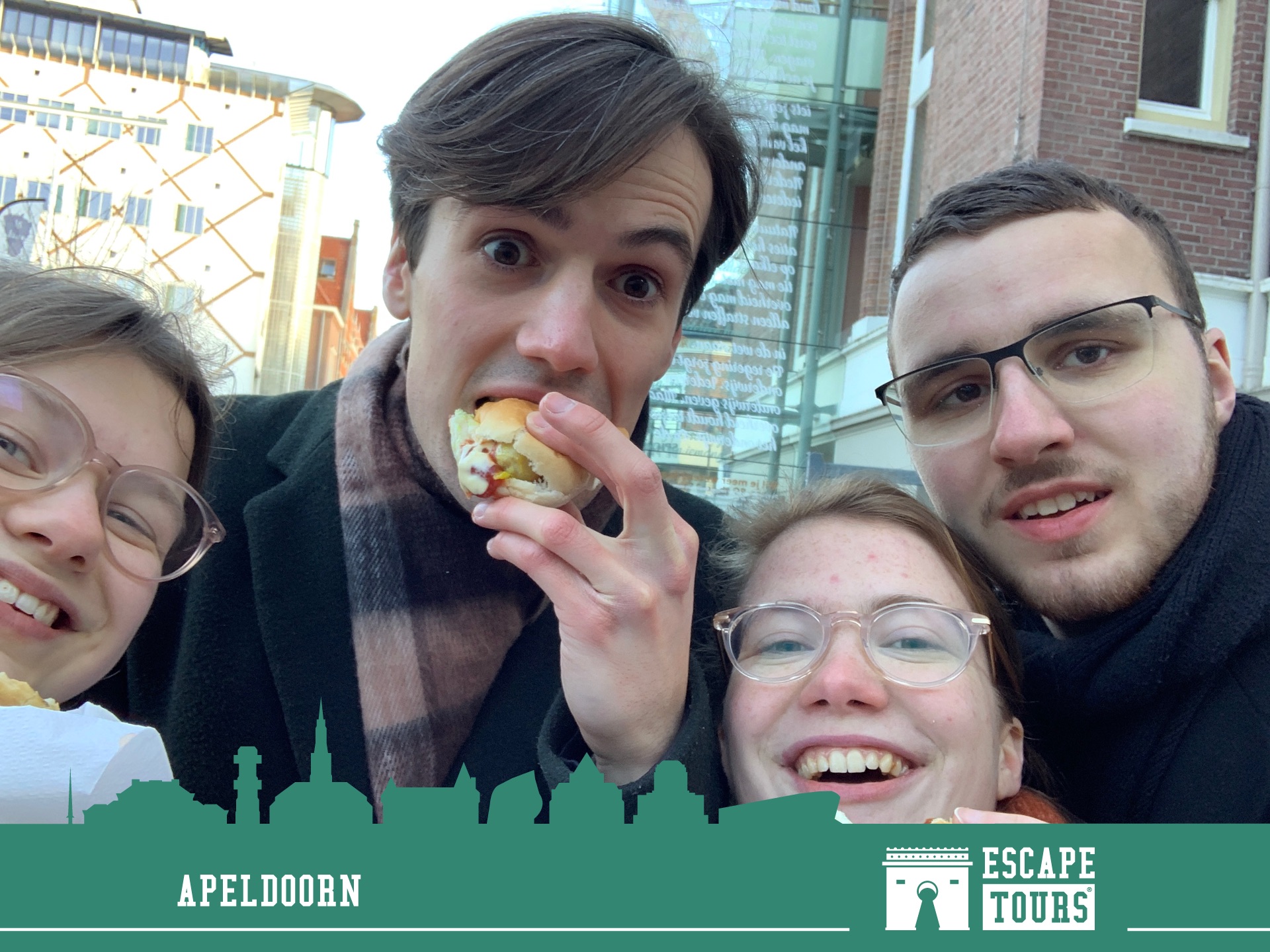 Mannschaftsfoto von Team Bratwurst
