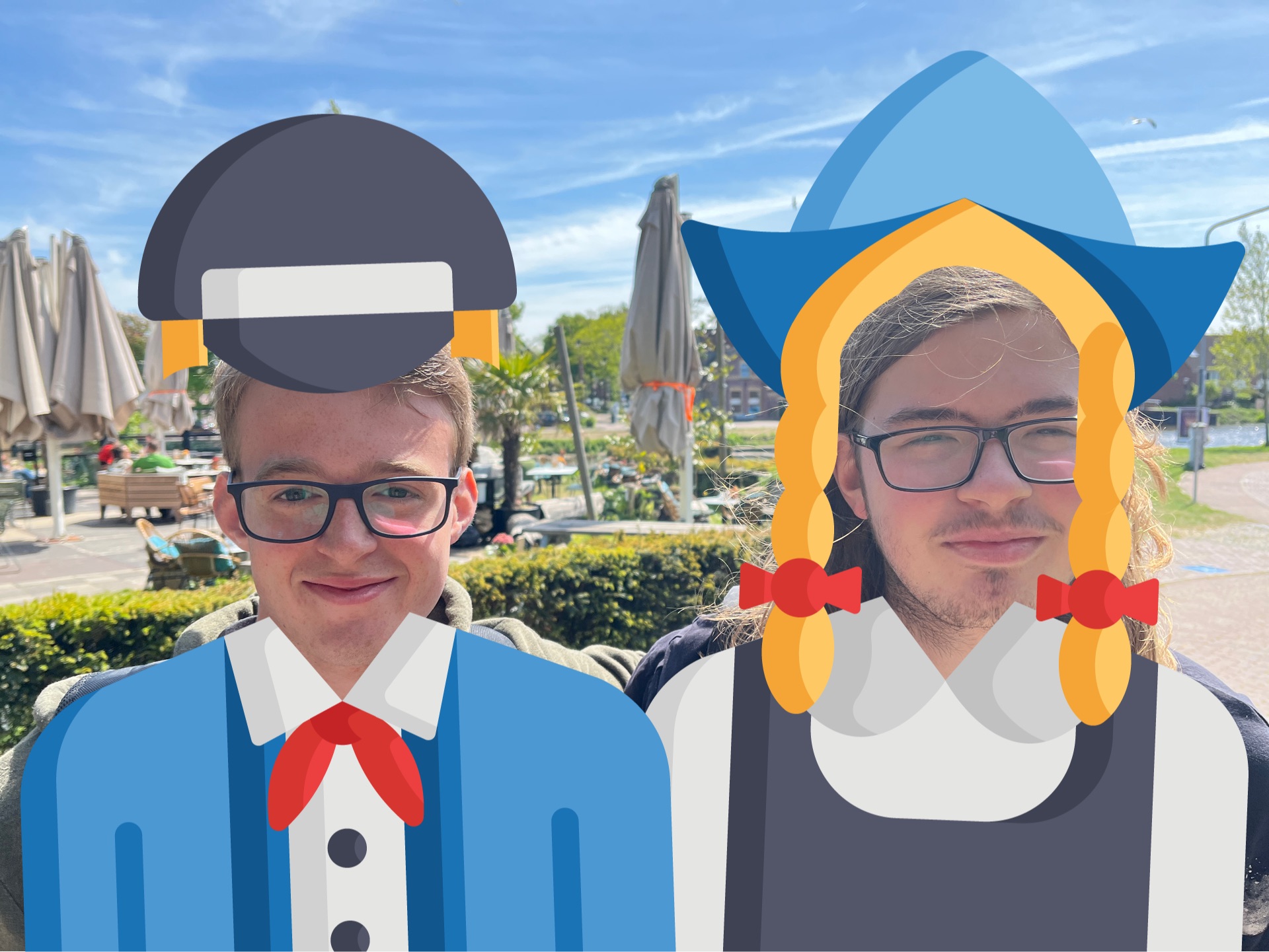 Teamfoto van mart&rsquo;s wortelfeest