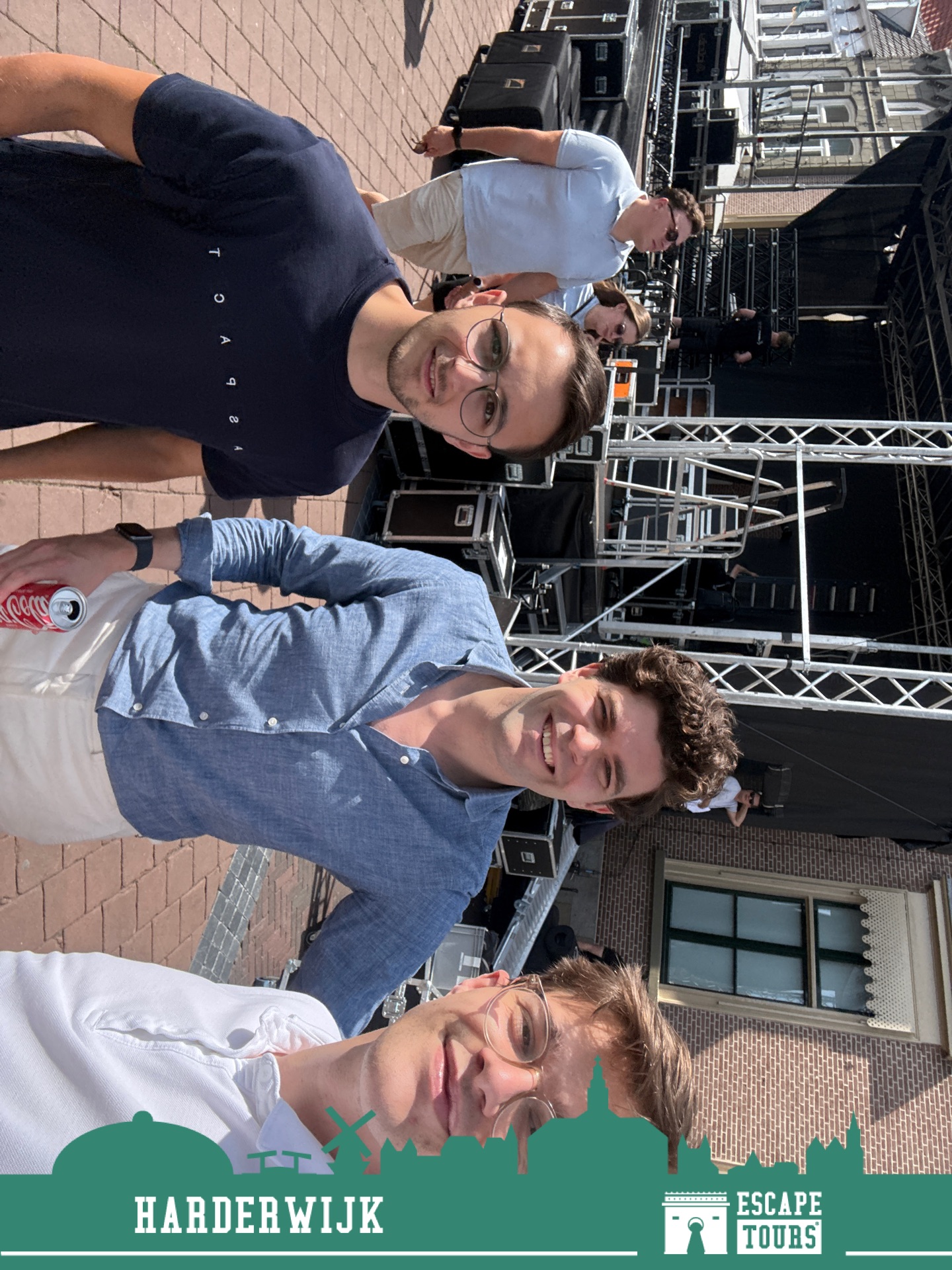 Teamfoto van Winnaars