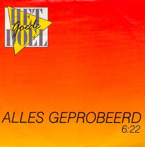 Cover Alles geprobeerd