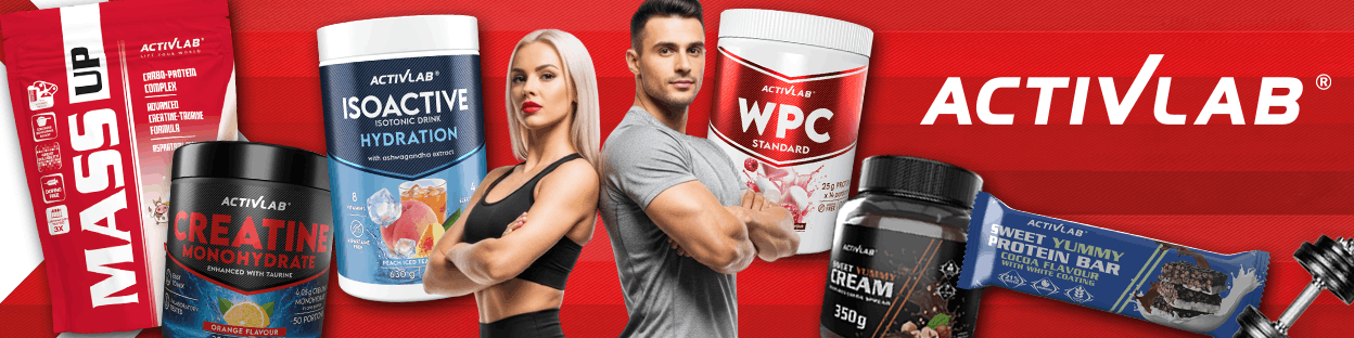 Activlab Werbebanner Fitness Supplemente