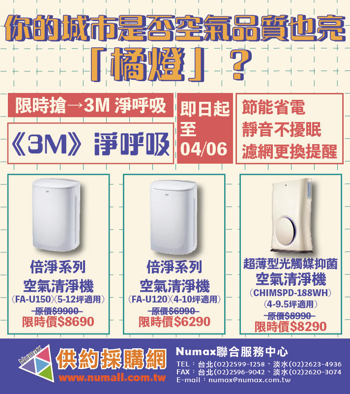 你的城市是否空氣品質也亮「橘燈」?