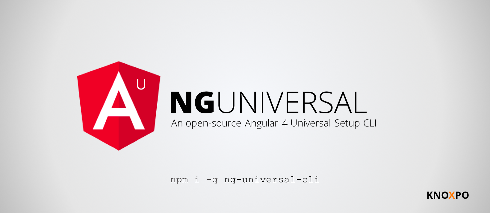 AngularUniversalKit CLI Alt text