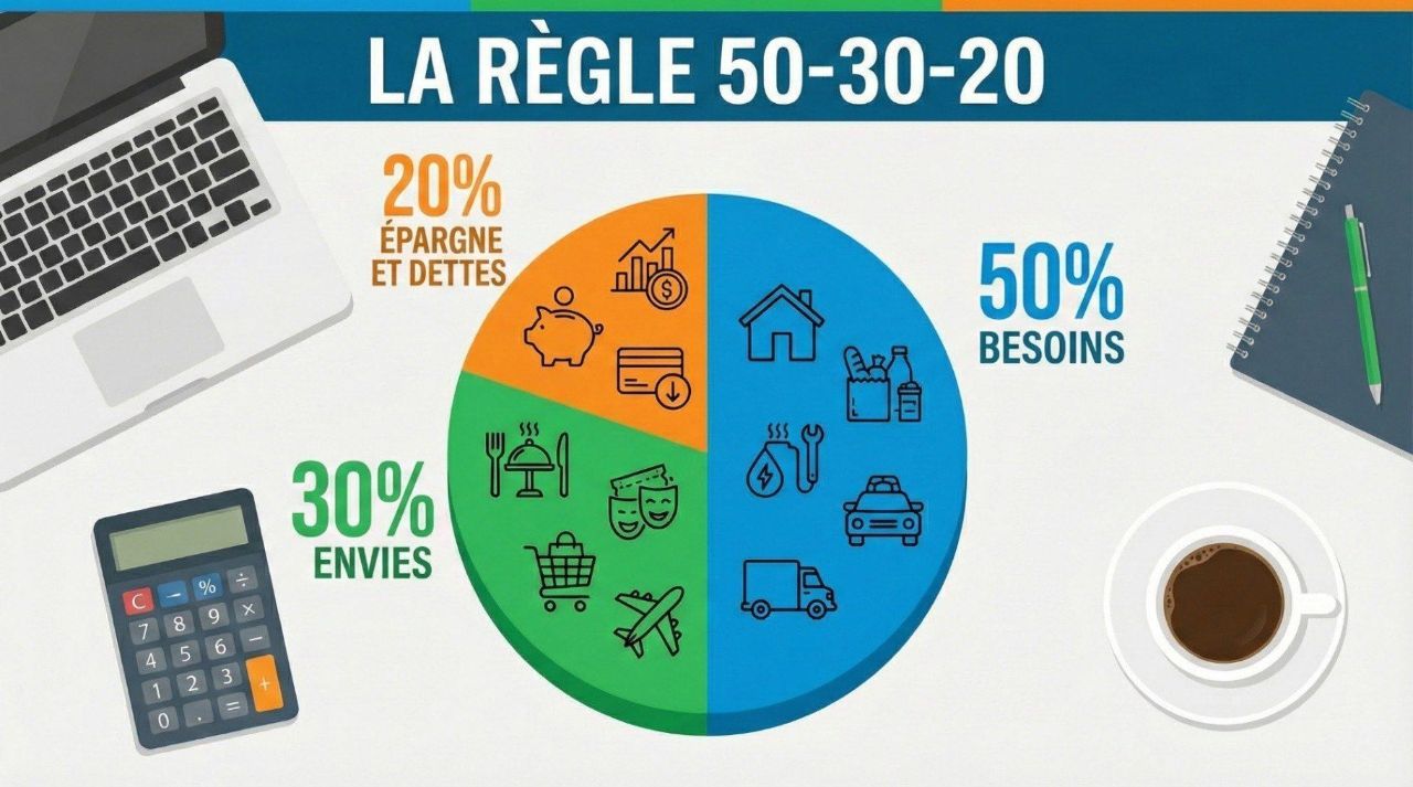Comprendre la règle budgétaire 50-30-20