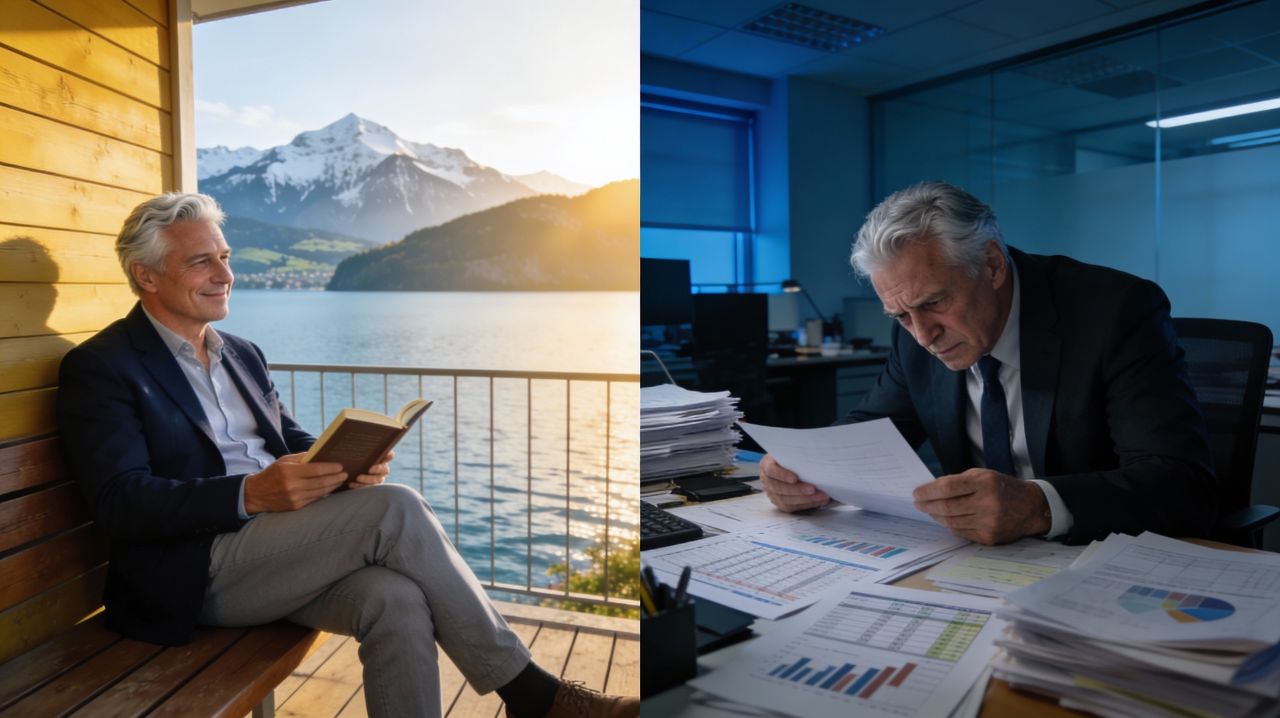 Retraite anticipée en Suisse : Le grand écart (et pourquoi vous ne pouvez pas l'ignorer)