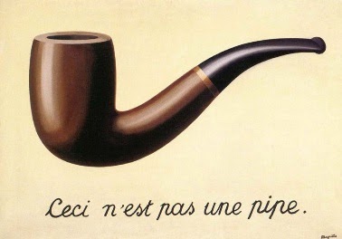 René Magritte's "The Treachery of Images"