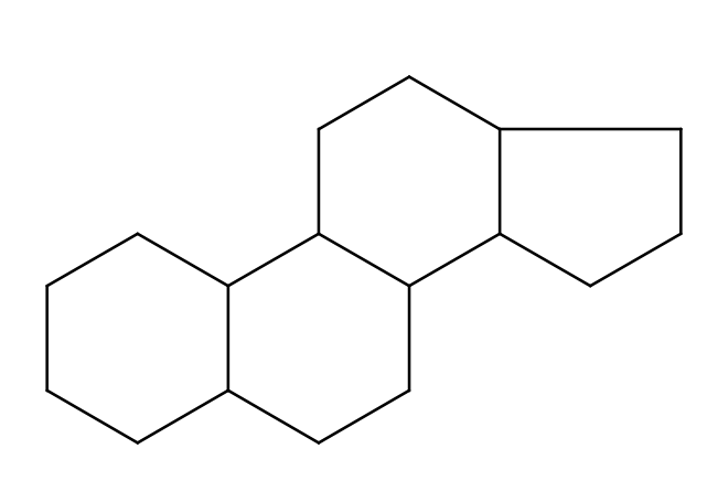 Molekula cyklopentanoperhydrofenanthrenu