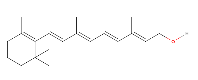 Molekula vitaminu A