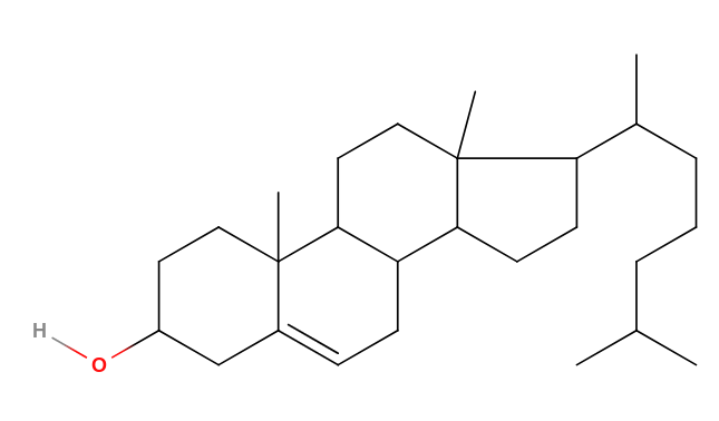 Molekula cholesterolu