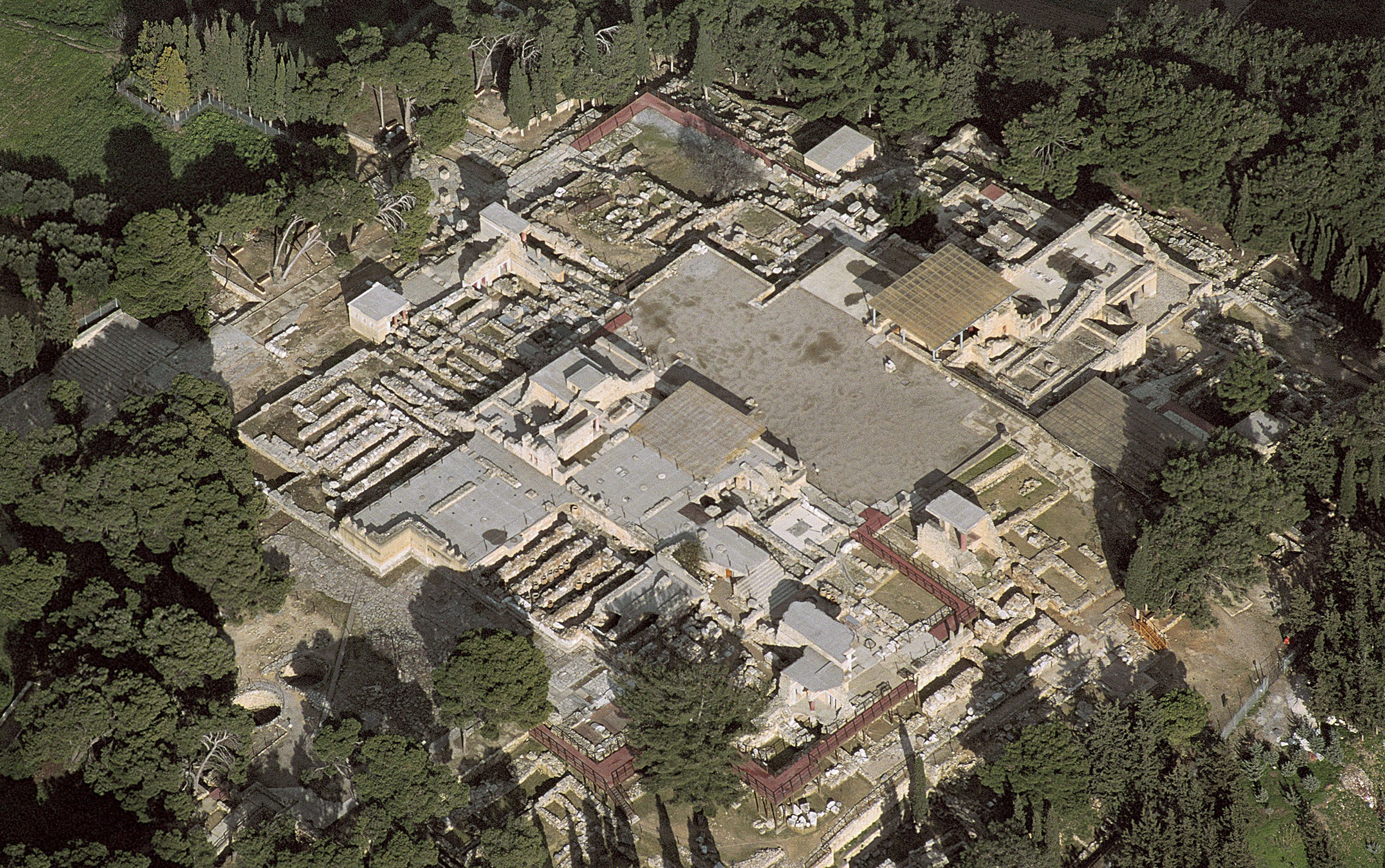 Excavated Knossos