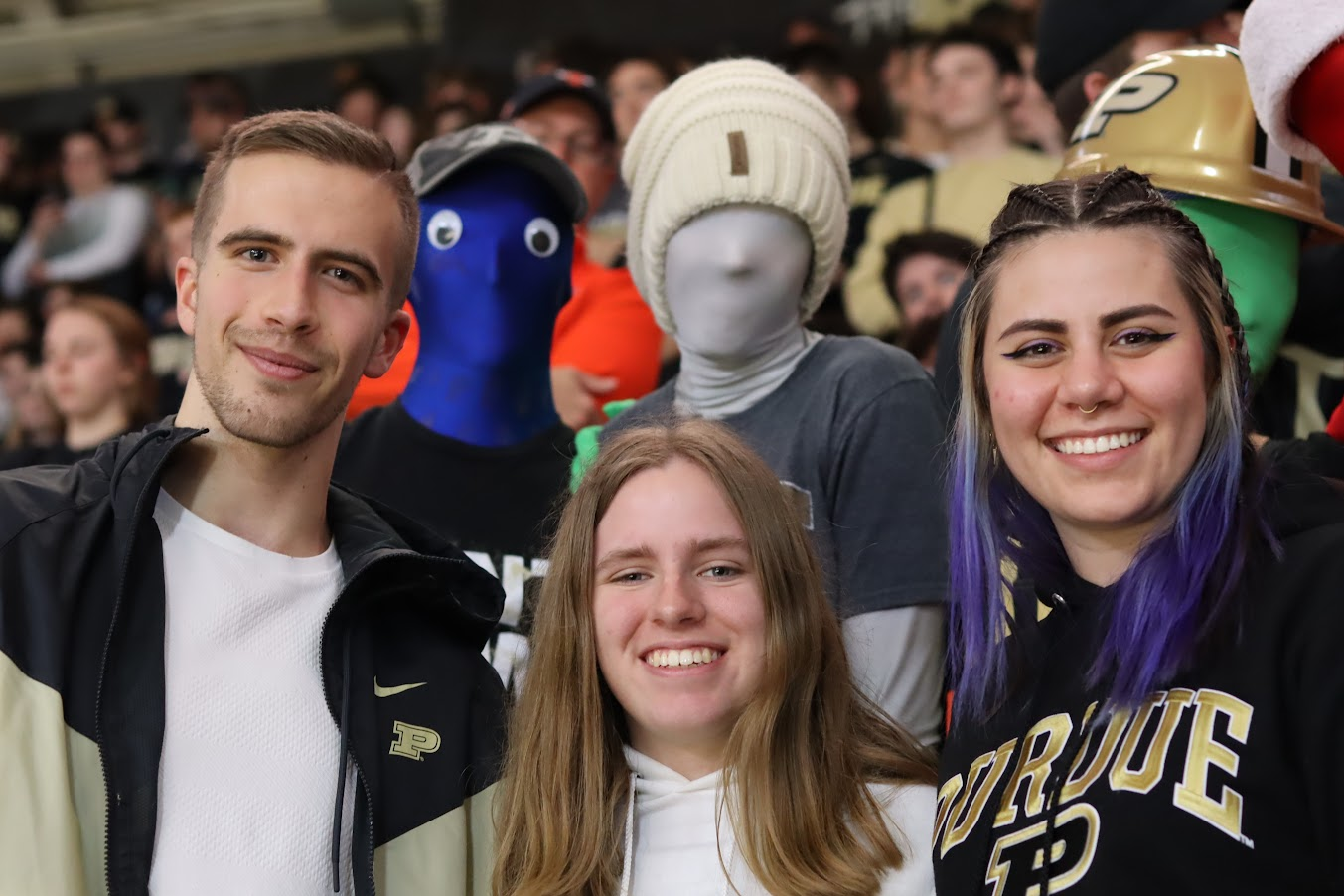 Four morph suits, three exchange students, two googly eyes and a partridge in a pear tree