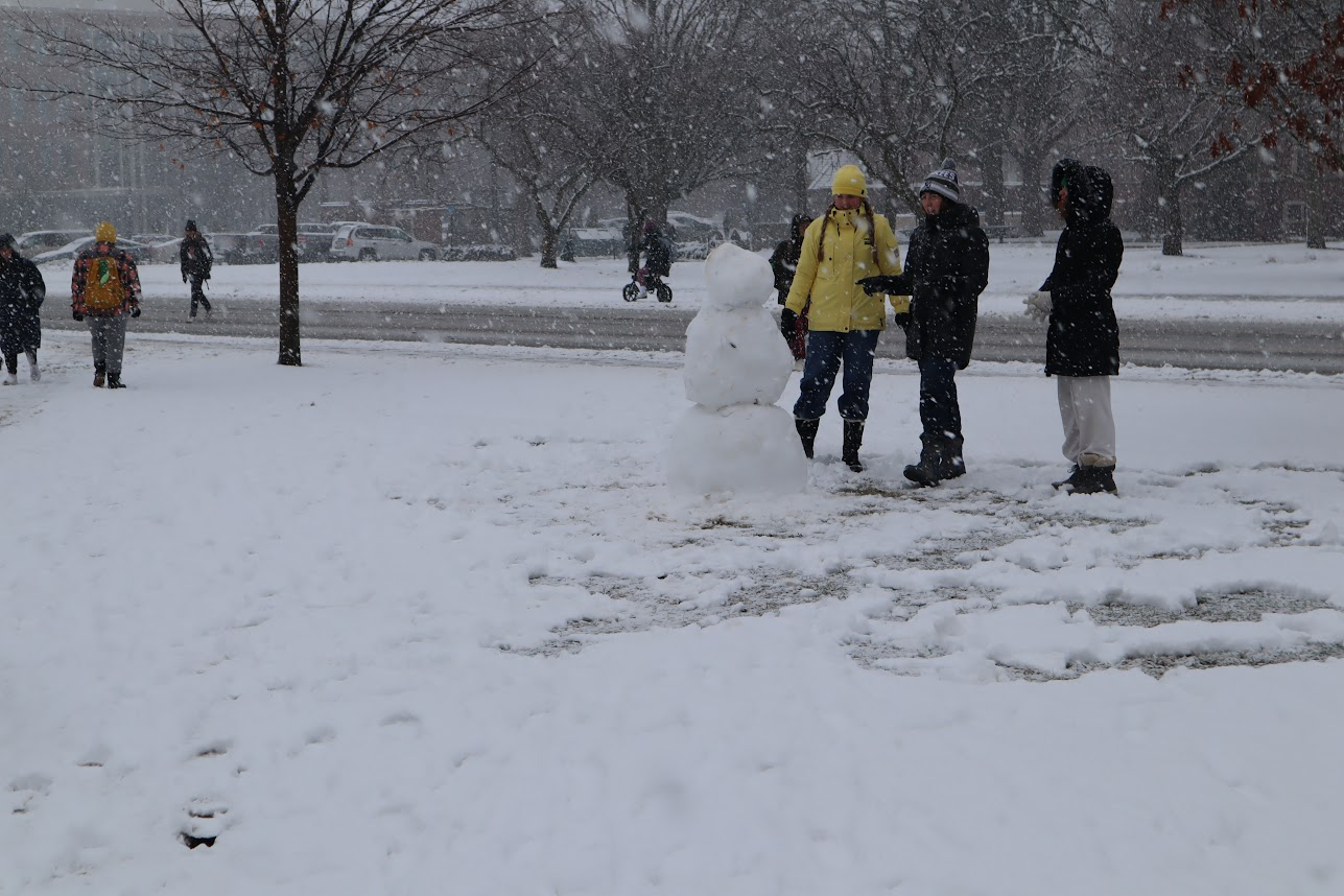 Making the most of the snow!