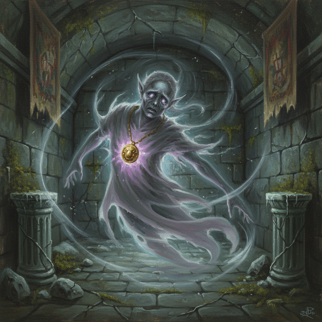 Corrupted Relic, original Pathfinder 2e monster artwork by ZapGM