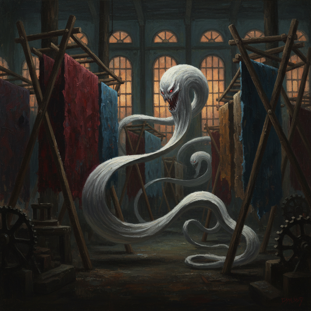 Ittan-momen, original Pathfinder 2e monster artwork by ZapGM
