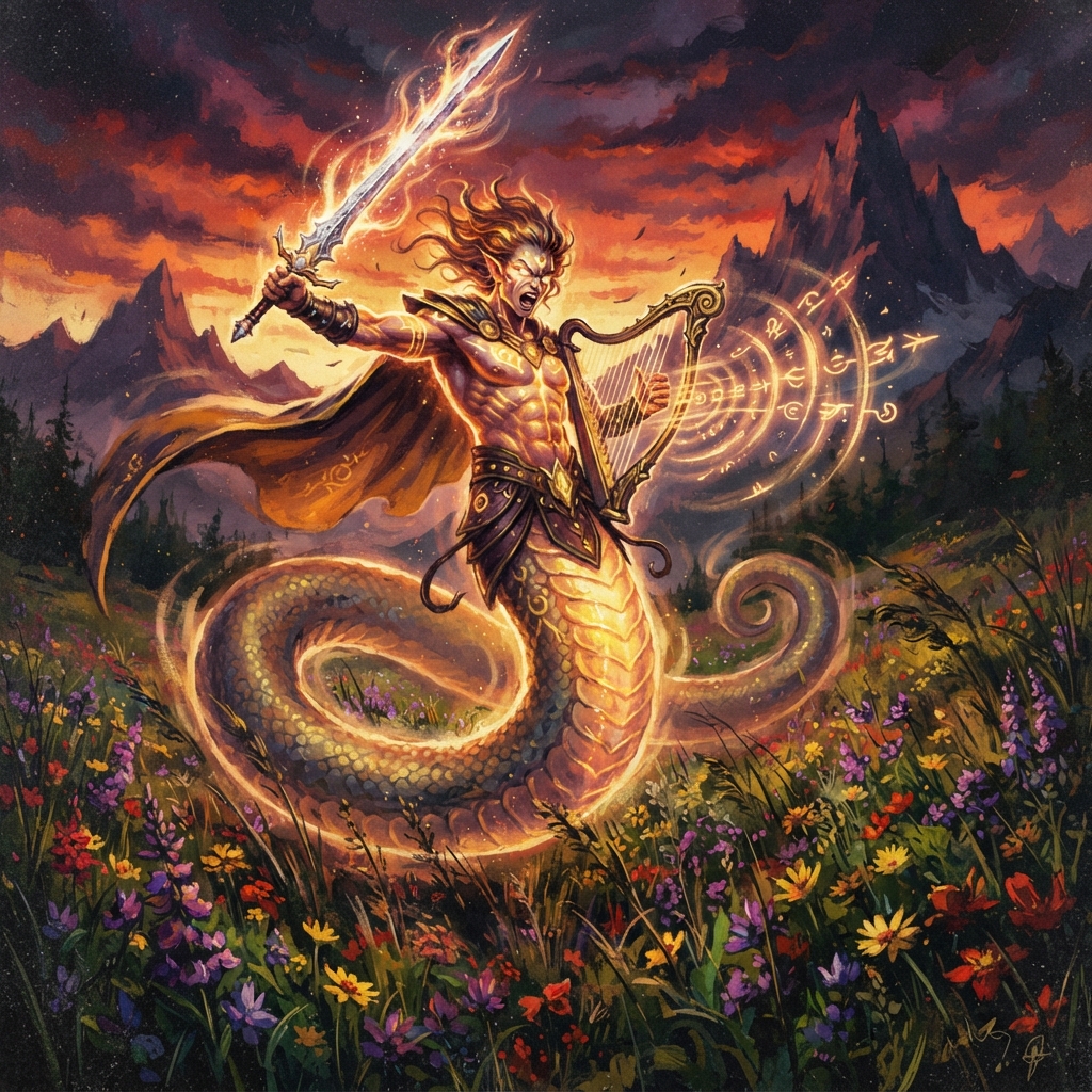 Kanya, original Pathfinder 2e monster artwork by ZapGM