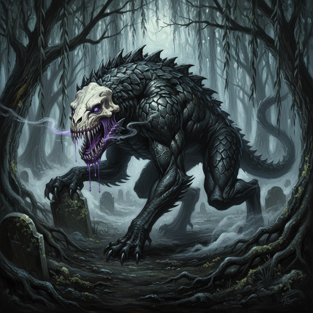 Esobok, original Pathfinder 2e monster artwork by ZapGM