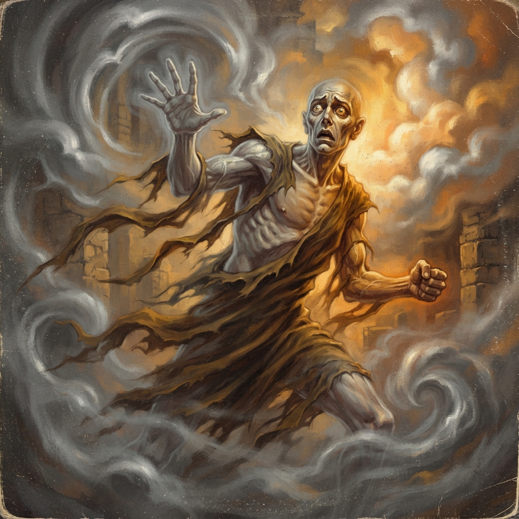 Shade (Ethereal Plane), original Pathfinder 2e monster artwork by ZapGM