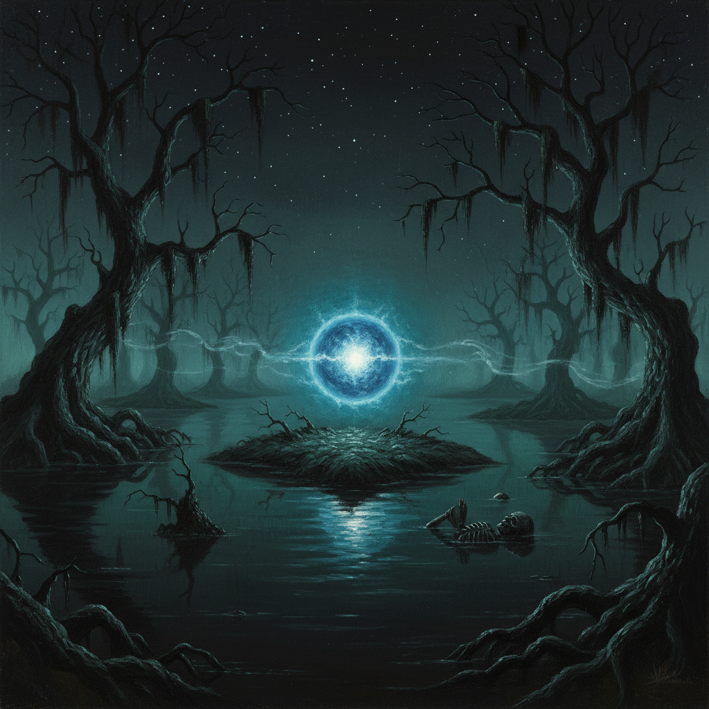 Will-o'-Wisp, original D&D 5e monster artwork by ZapGM