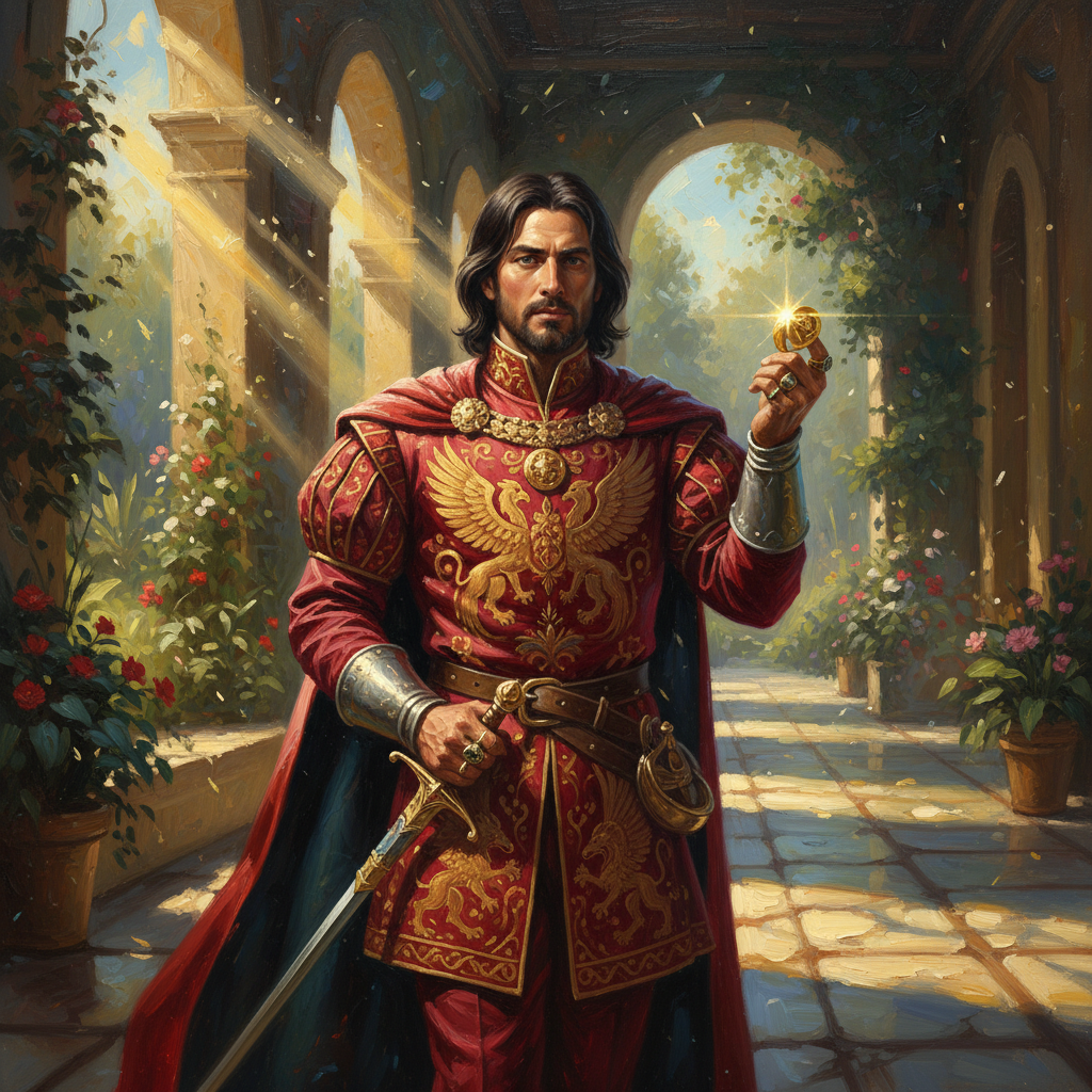 Noble, original D&D 5e monster artwork by ZapGM