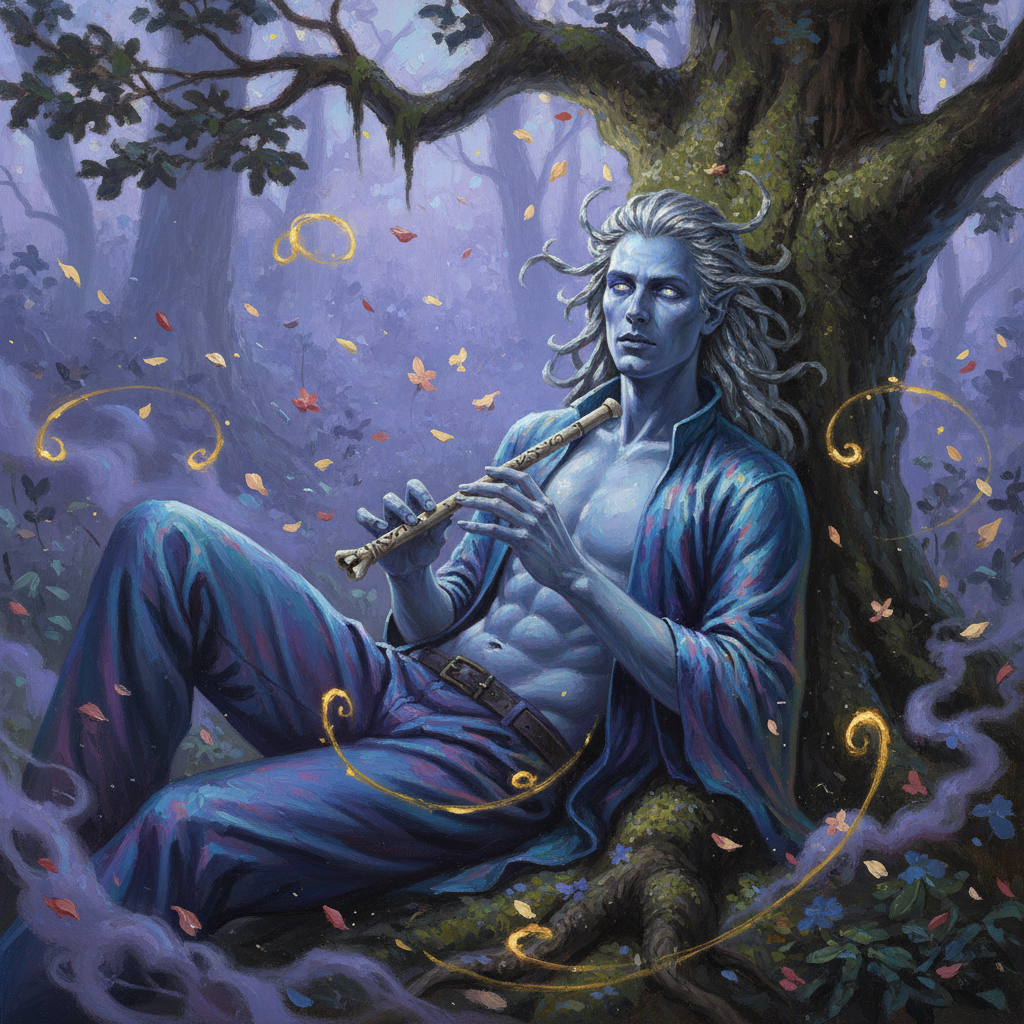 Gancanagh, original Pathfinder 2e monster artwork by ZapGM