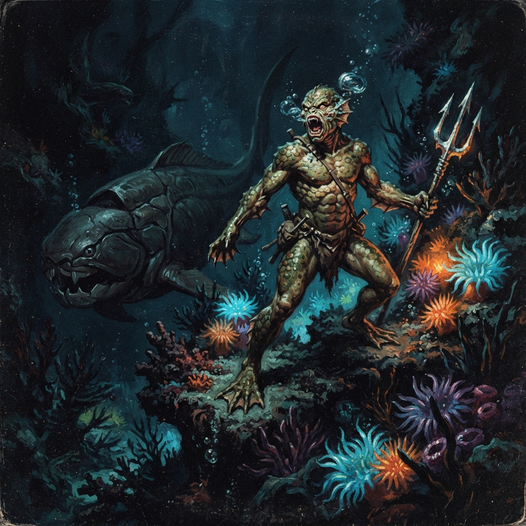 Sedacthy Speaker, original Pathfinder 2e monster artwork by ZapGM