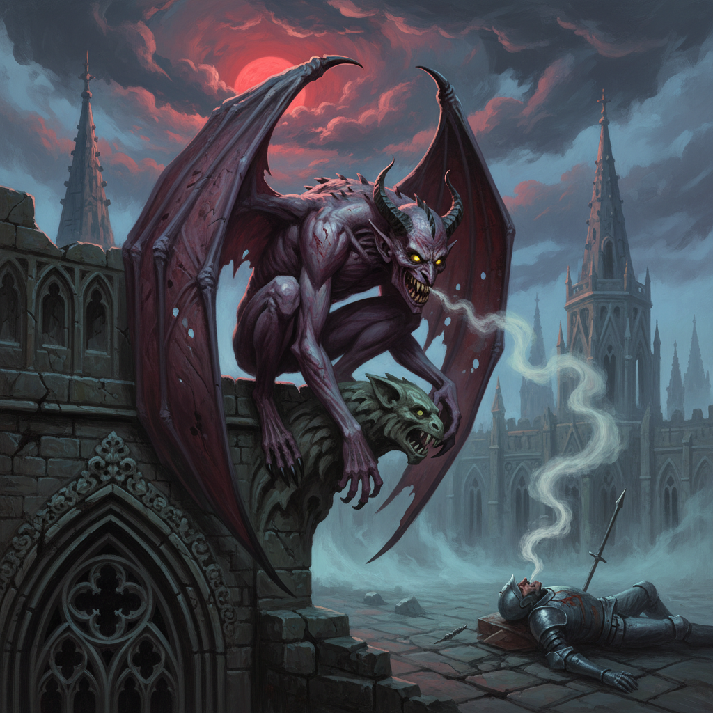 Nabasu, original Pathfinder 2e monster artwork by ZapGM