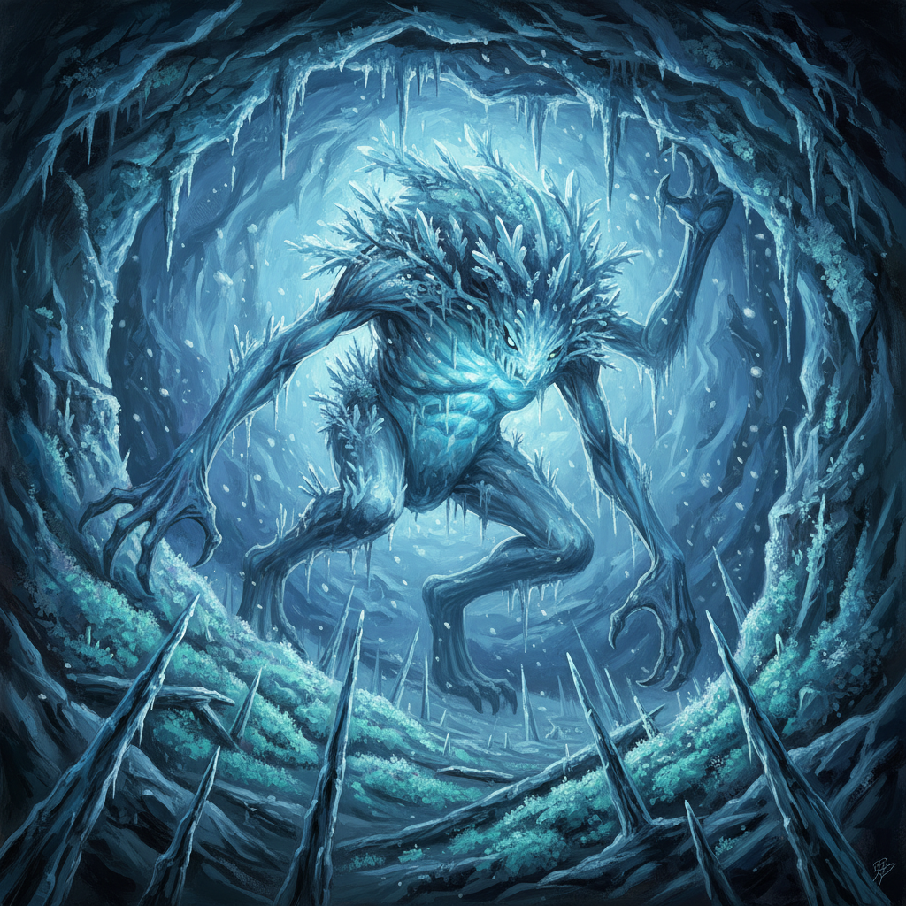 Calathgar, original Pathfinder 2e monster artwork by ZapGM