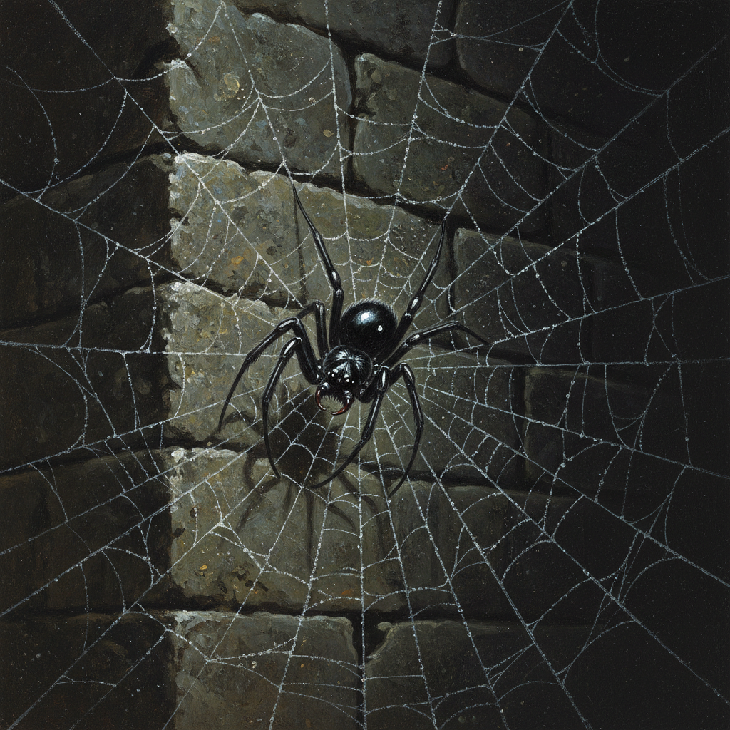 Spider, original D&D 5e monster artwork by ZapGM