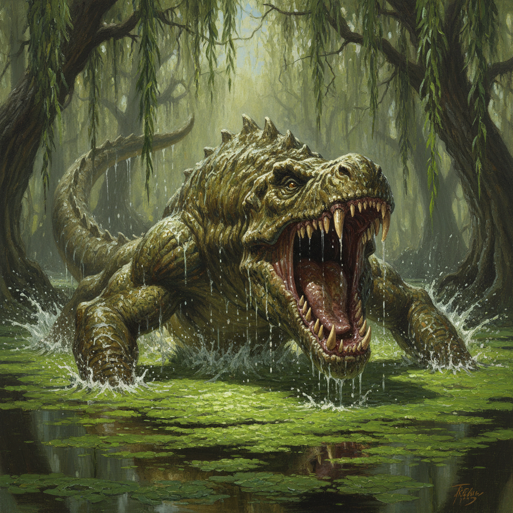 Krooth, original Pathfinder 2e monster artwork by ZapGM