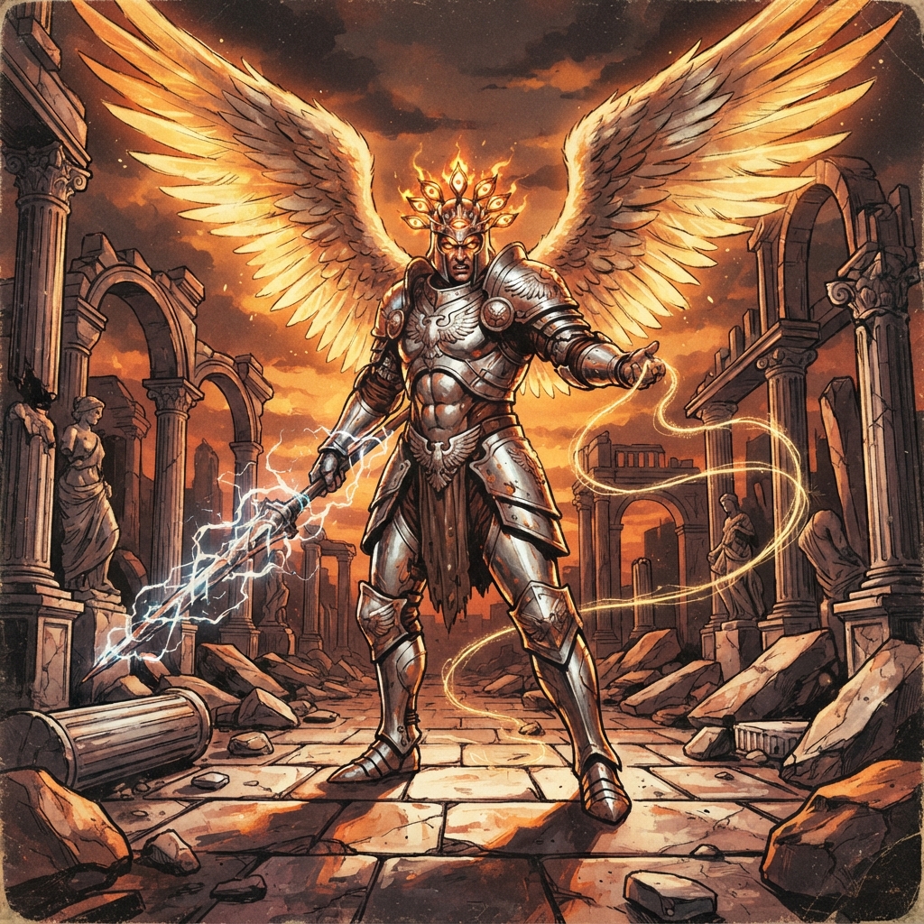 Rekhep, original Pathfinder 2e monster artwork by ZapGM
