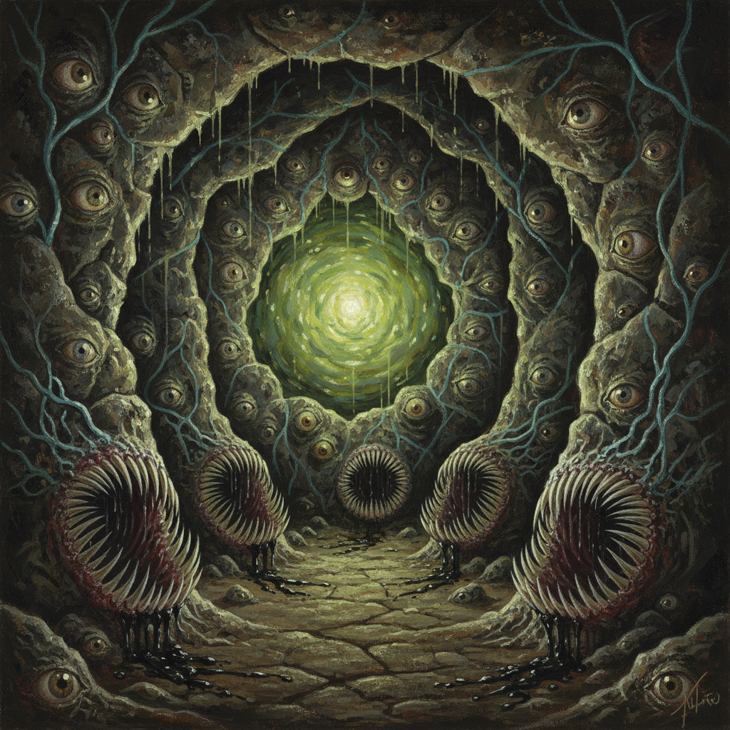 Grikkitog, original Pathfinder 2e monster artwork by ZapGM