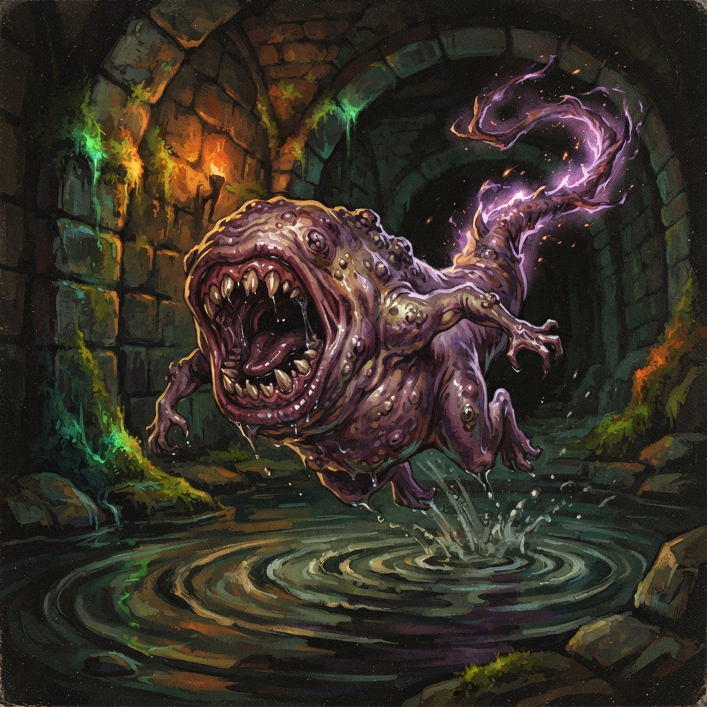 Spawning Soulrider (Fiend), original Pathfinder 2e monster artwork by ZapGM