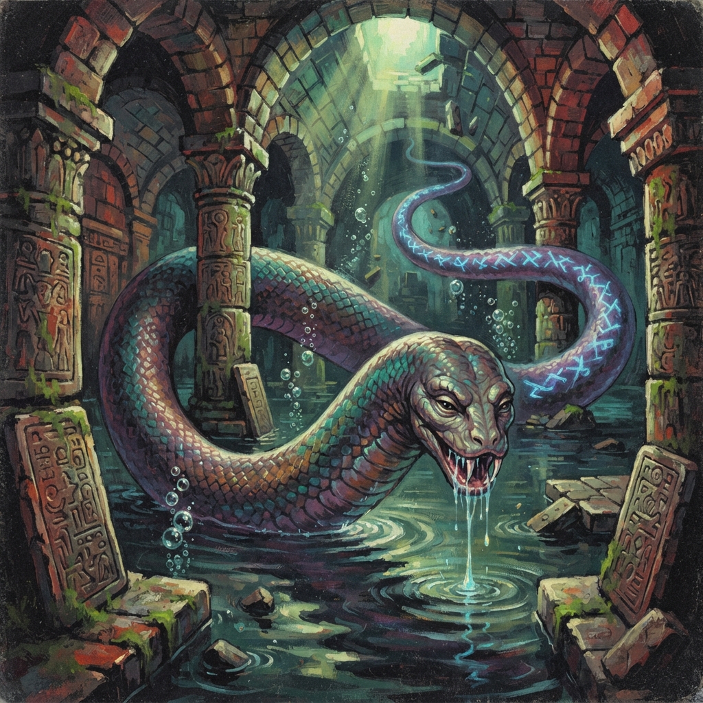 Smaranava, original Pathfinder 2e monster artwork by ZapGM
