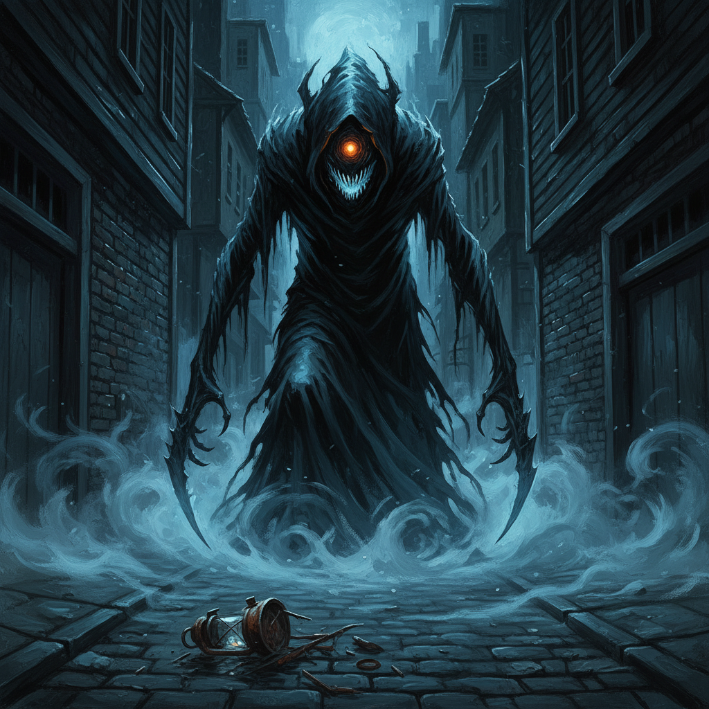 Brainchild, original Pathfinder 2e monster artwork by ZapGM