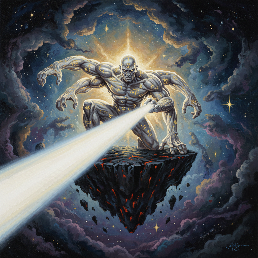 Bastion Archon, original Pathfinder 2e monster artwork by ZapGM