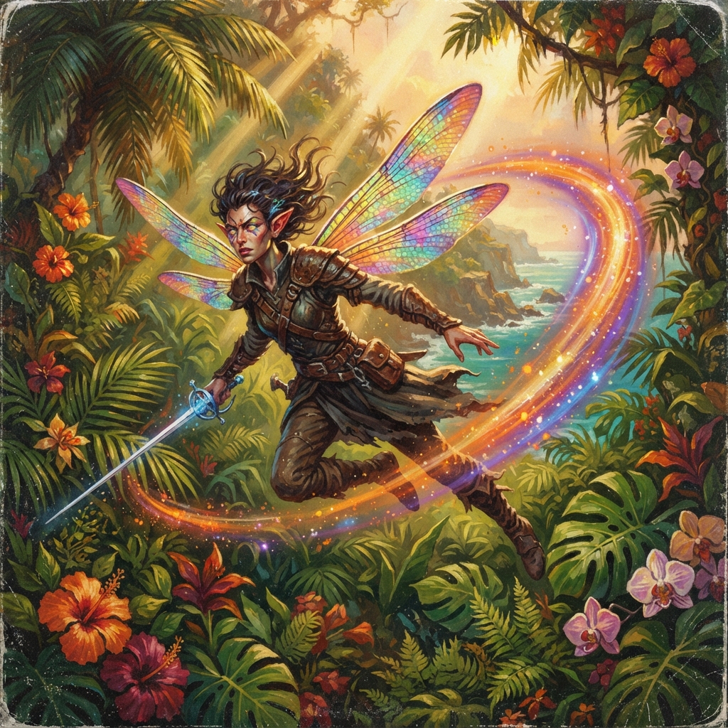Larabay, original Pathfinder 2e monster artwork by ZapGM