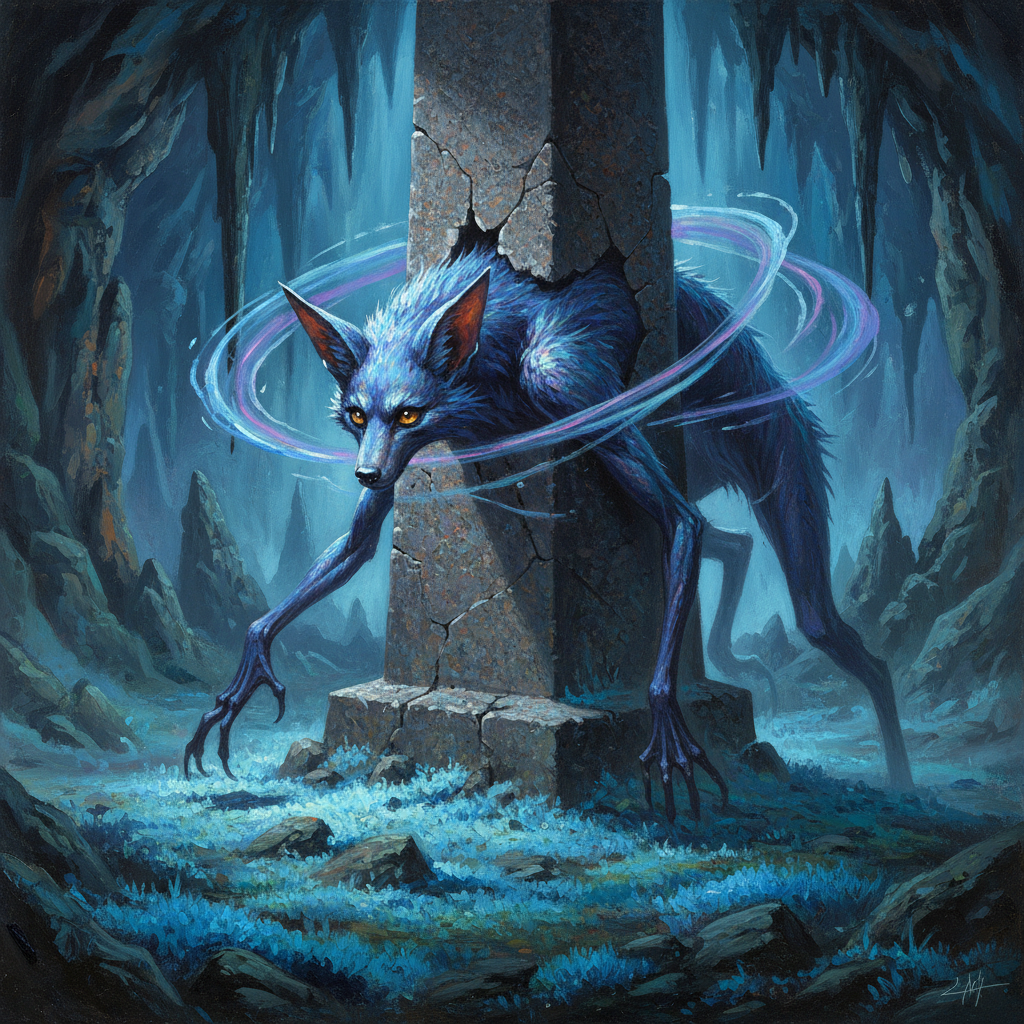 Poracha, original Pathfinder 2e monster artwork by ZapGM