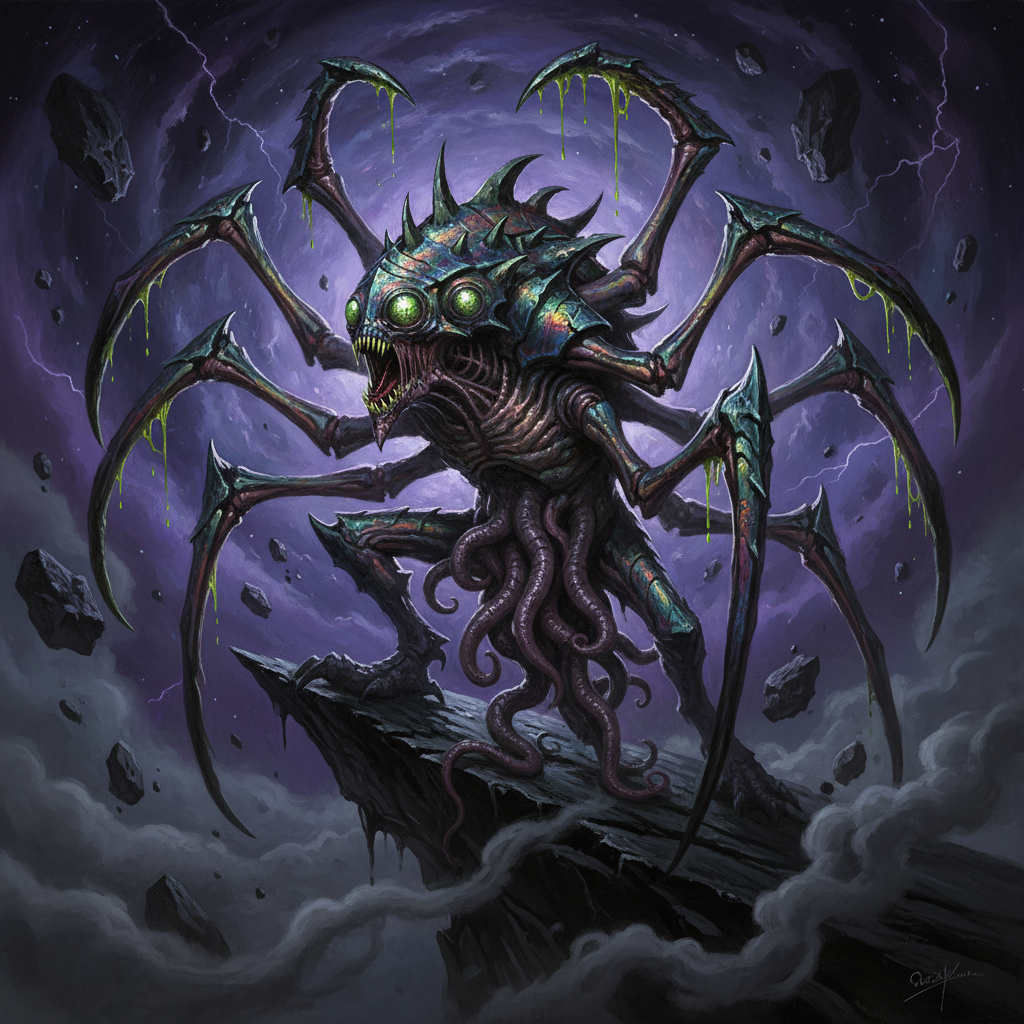 Thulgant, original Pathfinder 2e monster artwork by ZapGM