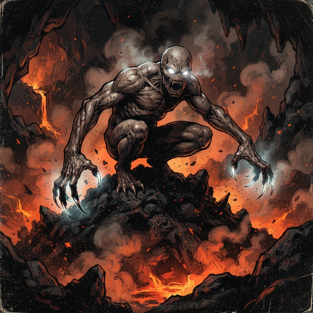 Ort, original Pathfinder 2e monster artwork by ZapGM