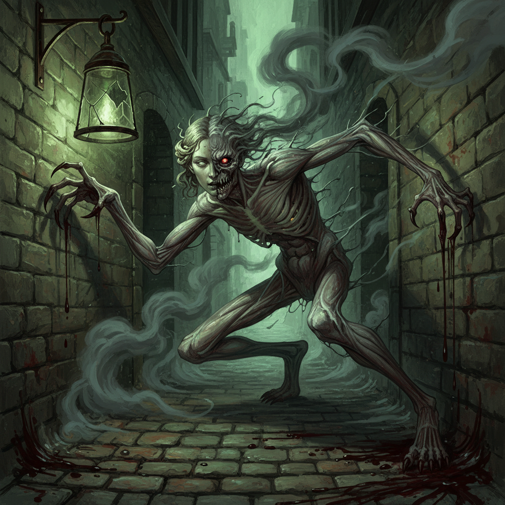 Totenmaske, original Pathfinder 2e monster artwork by ZapGM