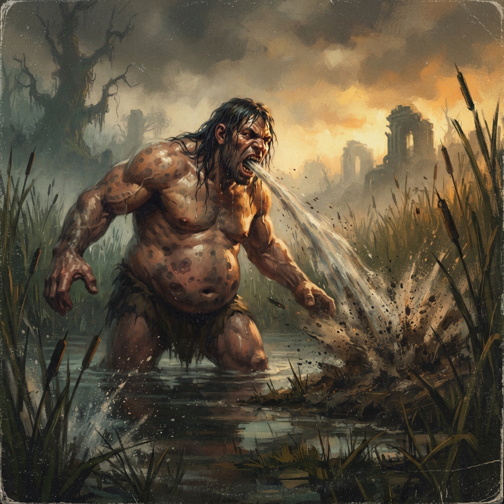 Berberoka, original Pathfinder 2e monster artwork by ZapGM