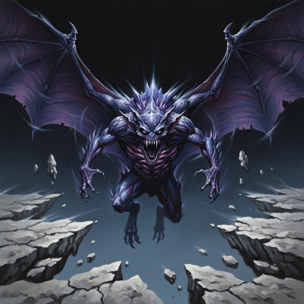 Sceaduinar, original Pathfinder 2e monster artwork by ZapGM